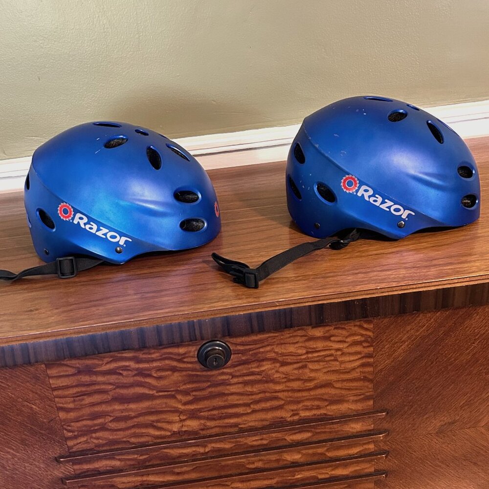 Kid's Razor Multi-Sport Helmet--Blue, Size M